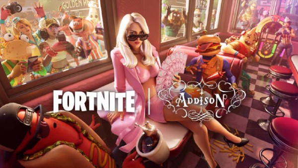 Addison Rae 联动 Fortnite / 堡垒之夜 官方宣传动画短片