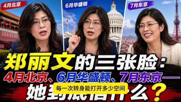 政治精算师郑丽文的“三角平衡”理论大揭秘！
