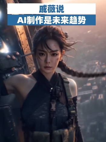 戚薇说AI制作是未来趋势