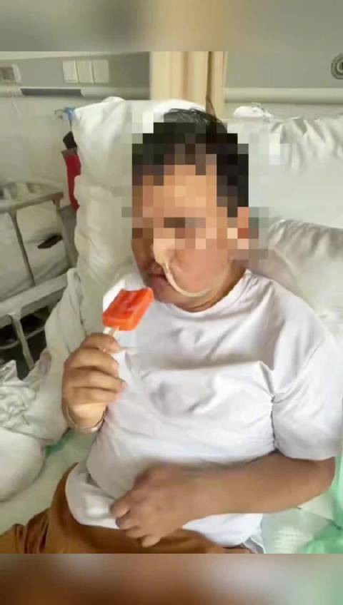 44岁男子脑梗无法进食被一根冰棍救了