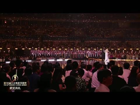 原来百花奖现场还有这么震撼的一幕,能绷住的明星都是好演员啊