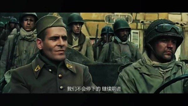 二战电影中士兵寻找组织，被告知全员牺牲