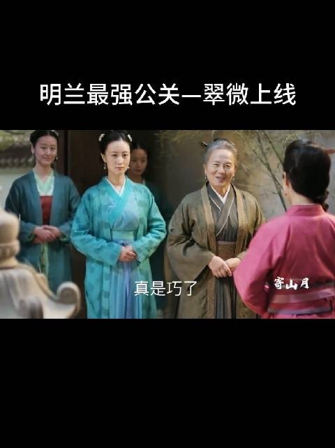 翠微年纪轻轻即成老太太一等女使