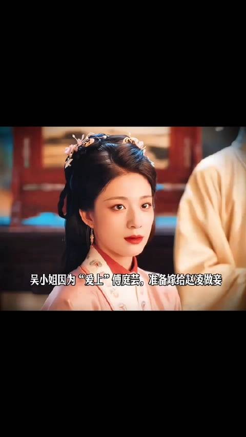 吴小姐因为“爱上”傅庭芸，准备嫁给赵凌做妾