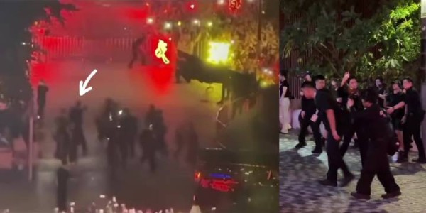 双视角感受赞赞离场对着琑儿灯牌挥手