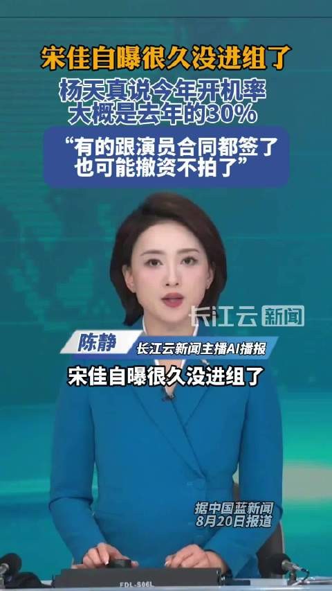 宋佳回应自己很久没进组了