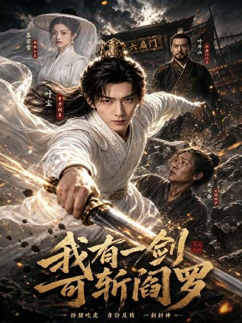 短剧·我有一剑，可斩阎罗-第9集-“不过整日游荡的纨绔废物！”世人皆嘲叶尘平庸无能，不知他是绝世十方剑主。 #短剧#