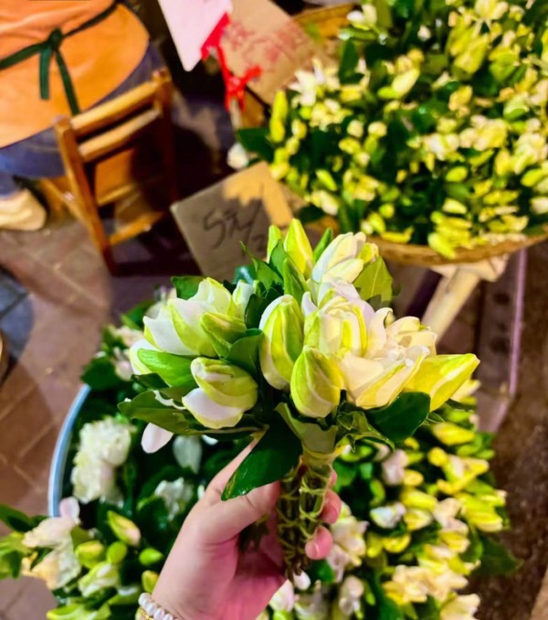 湖北街头栀子花香满溢，十元买回夏日专属味道