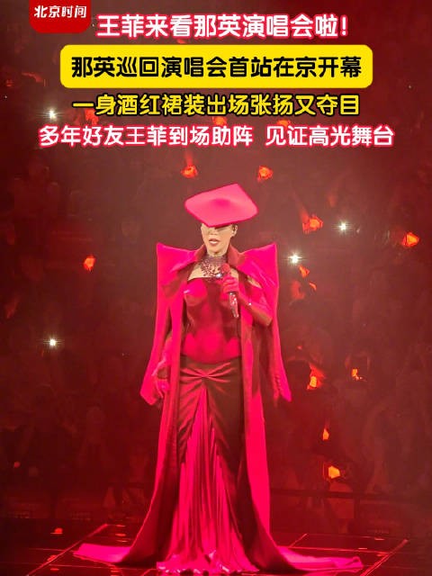 王菲来看那英演唱会啦