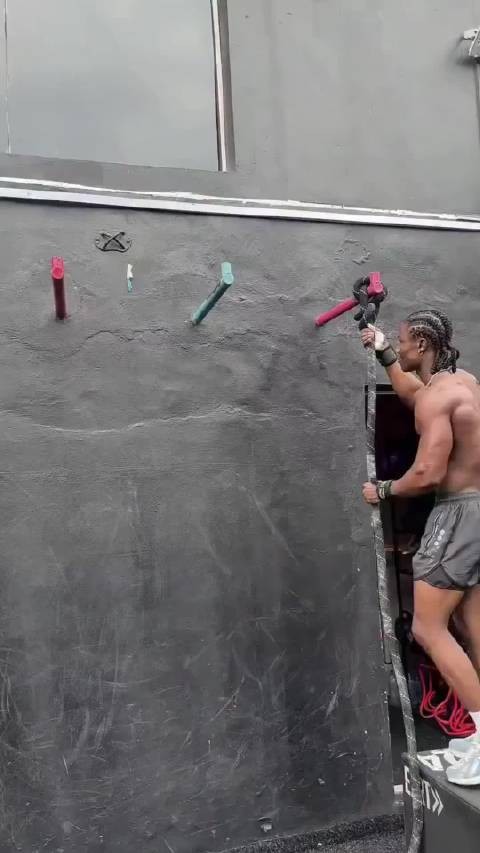 “建身新玩法,这臂力惊人”