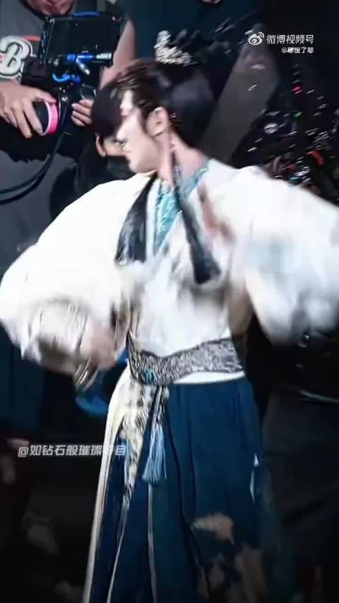 邓为古装权谋动作戏实拍堪比特效