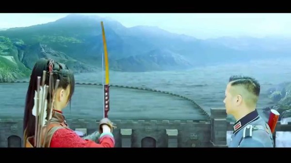 女孩练习箭术，无意中发现消灭鬼子的好办法！