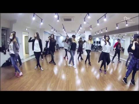 少女时代《Mr.Mr.》练习室 最爱这段走位了