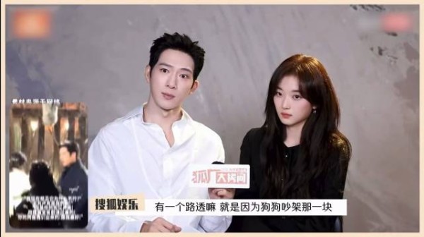 井柏然回应路透中和孙千抢狗戏份，“我们爱的是错过和失去的那个家。”