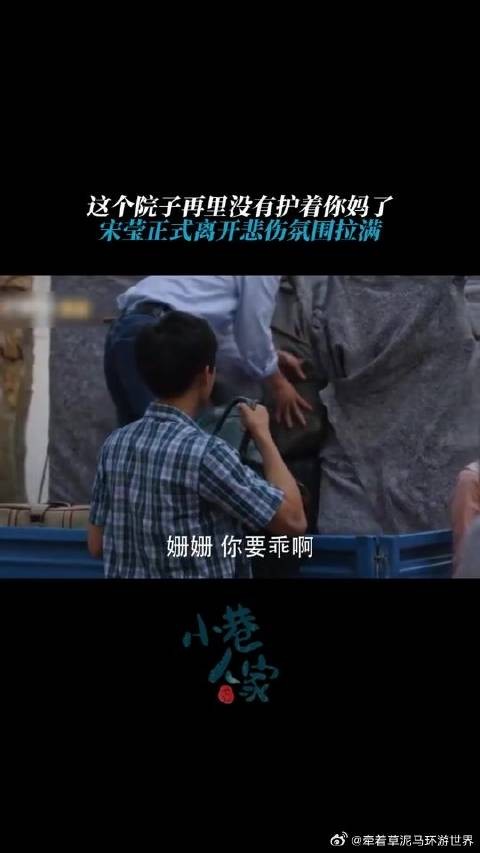 这个院子再里没有护着你妈了，宋莹正式离开悲伤氛围拉满