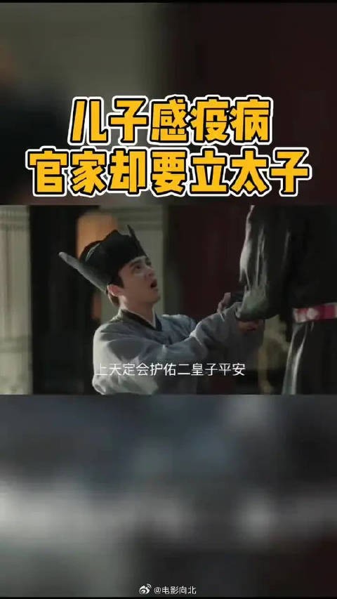 二皇子染疫病，在这关头官家却毅然决定立太子