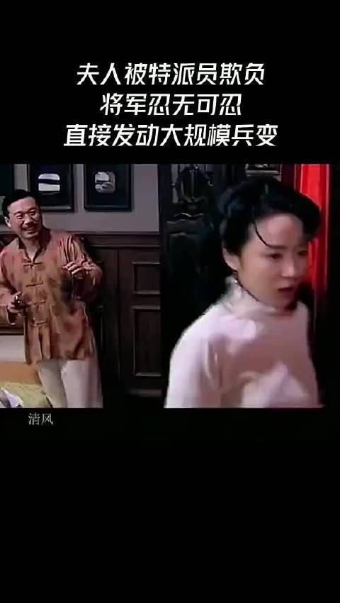 夫人被特派员欺负，将军忍无可忍，直接发动大规模兵变！