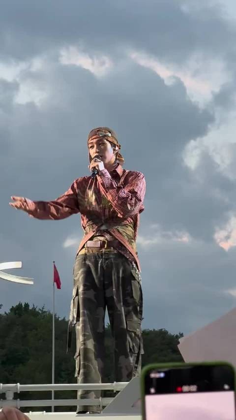 今天坐移动舞台上聊天的时候好温暖好治愈,JUMPPARK这趟这没来错!