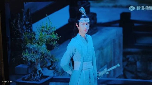 蓝湛与魏无羡道别，气氛明显不同