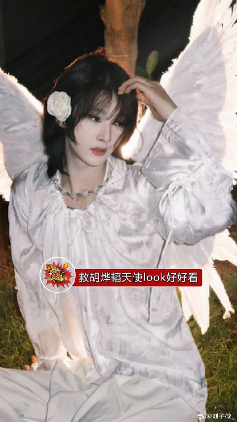 胡烨韬天使look好好看,所以美真的不分性别