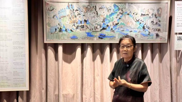 从4岁画到74岁，她带着复原版敦煌壁画来到上海