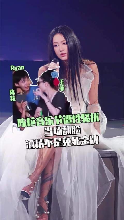 王菲摄影师音乐节对女士动手动脚