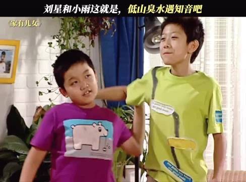 刘星和小雨这就是，低山臭水遇知音吧 家有儿女