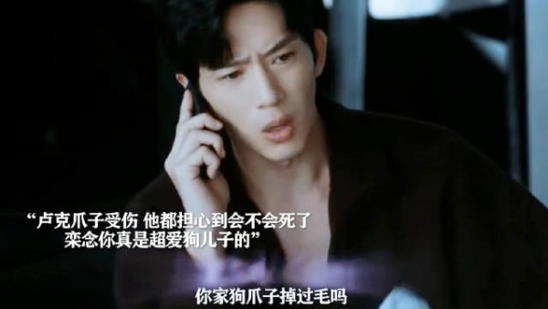 反差感来了，栾念超爱卢克的！这就是爱屋及乌吧！
