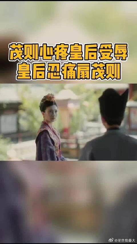 心疼茂则，也心疼皇后，受委屈了怎么办，只能忍着，毕竟官家