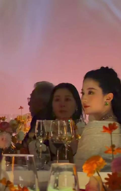 坐在光里的她@刘亦菲 刘亦菲ES高定亮相宝格丽宝格丽高珠晚宴