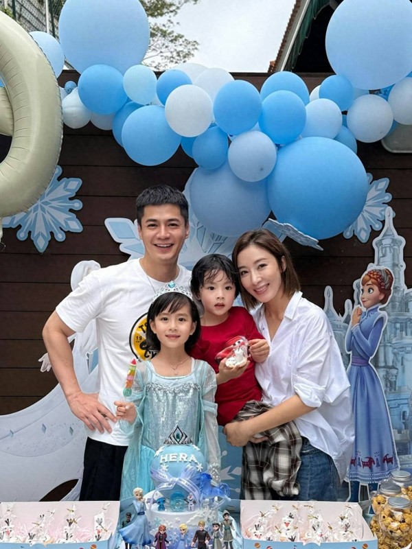 TVB视后一对子女越大越漂亮,6岁女儿被封最美星二代,被指像AI