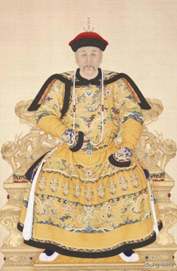 雍正亲笔所写的“圣旨书法”,有着40多年功力,正宗的“帝王体”