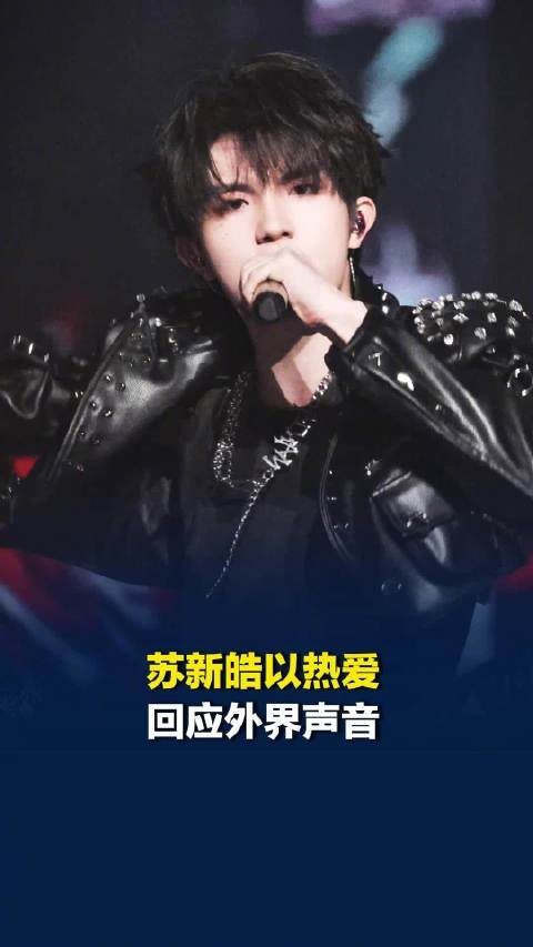 苏新皓以热爱回应外界声音