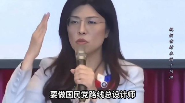 郑丽文真正野心曝光,不止岛内大选,要做国民党路线总设计师