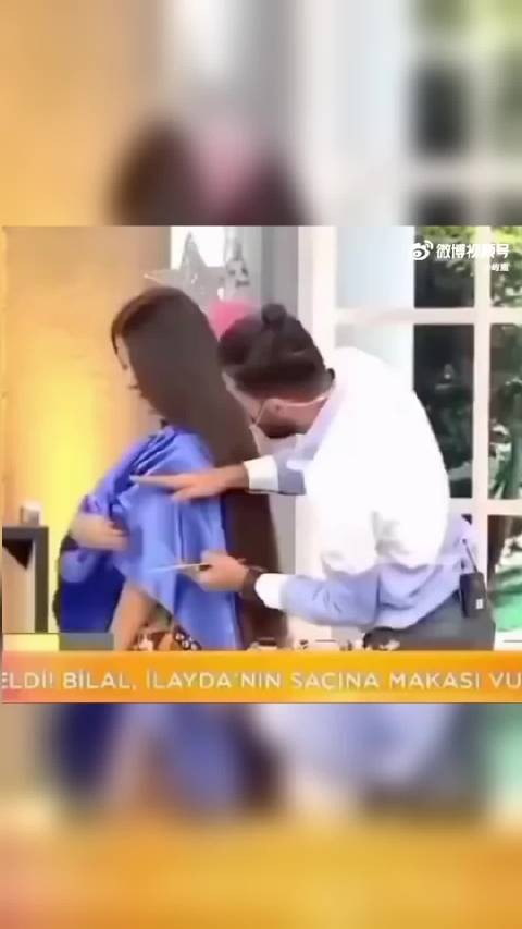 “留了那么久，长发及腰就这么被一个节目给毁了…”