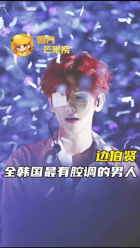 边伯贤 全韩国最有腔调的男人
