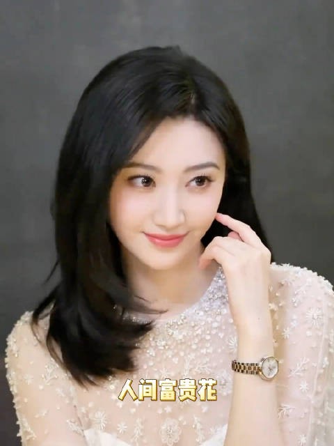 景甜人间富贵花 谁能拒绝景甜这种大美女呢！