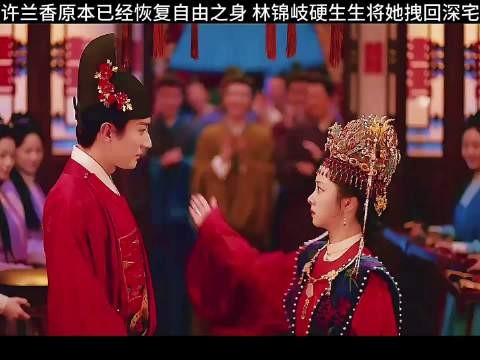 兰香委屈,林锦岐截胡了兰香原本的好姻缘,许兰香摆脱奴籍迎来新生…