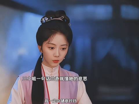 兰香和三小姐简直是聪明人对话,三小姐一个意思兰香就懂得