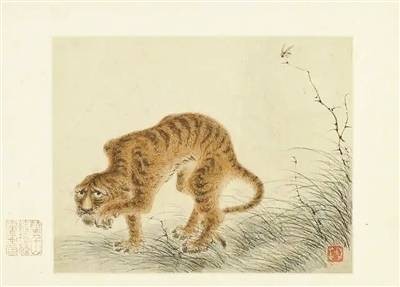画里的瘦虎,画外的华嵒