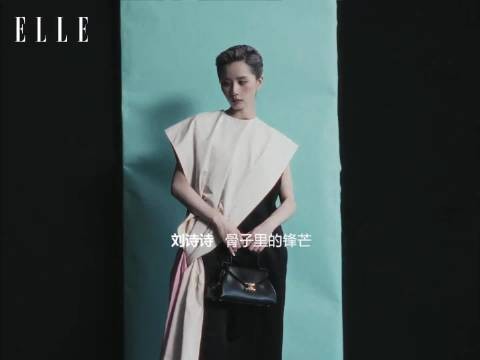 刘诗诗剪长发漂染，短发利落气场强大