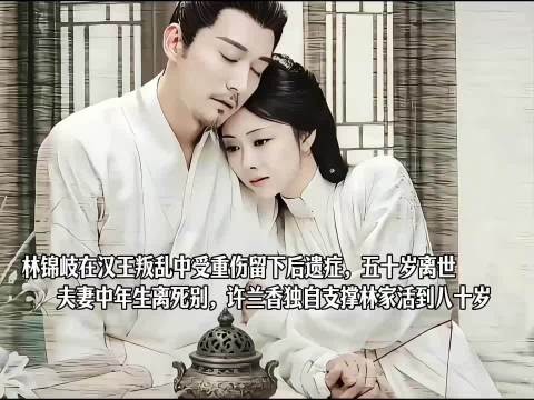 林锦岐重伤离世五十岁，许兰香独自撑家至八十