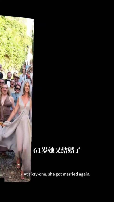 61岁再婚,她拒绝做年轻新娘 60后的婚礼回忆 女性肖像美学 #高龄婚礼
