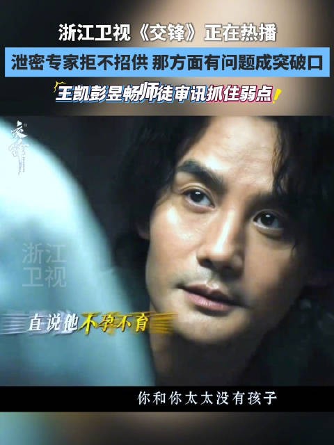 泄密专家拒不招供,抓住弱点是突破的关键 正在热播 @王凯kkw @彭昱畅