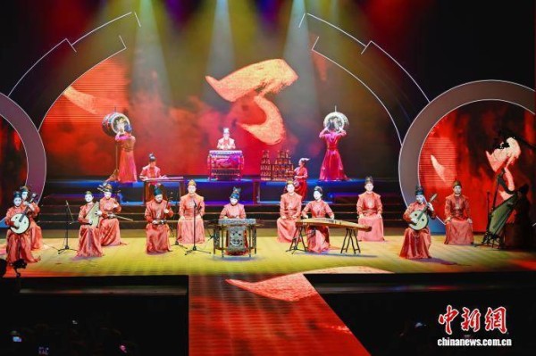 “唐音流韵·鼓乐长安”第十九届西安鼓乐艺术展演举行
