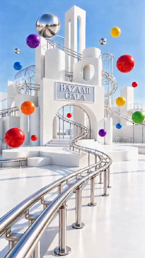 王嘉尔亮相BAZAARGALA2026，乐园大片松弛挥剑开启狂欢