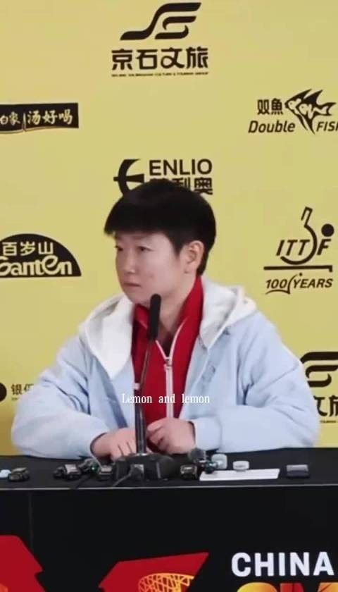 有没有觉得莎莎现在知道有事就说出来了!孙颖莎