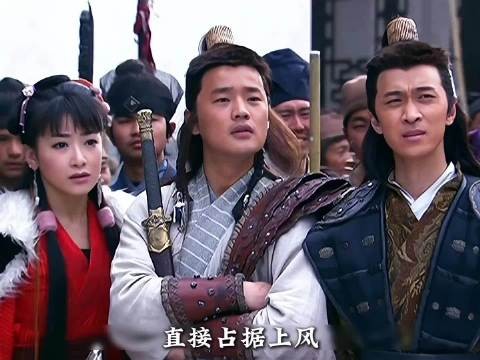 鲁帮主迎战霍都，杨过看破被嘲，结果被踢下擂台