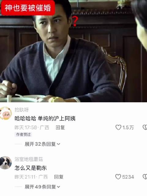 神也要被催婚｜伪装者｜靳东 王凯 胡歌 刘敏涛