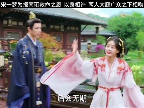 书卷一梦：宋一梦为报南珩救命之恩，以身相许，两人大庭广众之下相吻